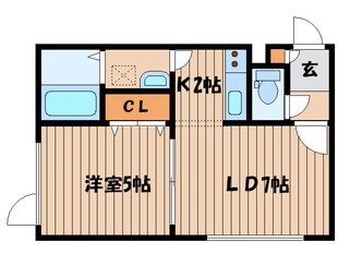 ブランノワ－ル札幌ｓｔの物件間取画像